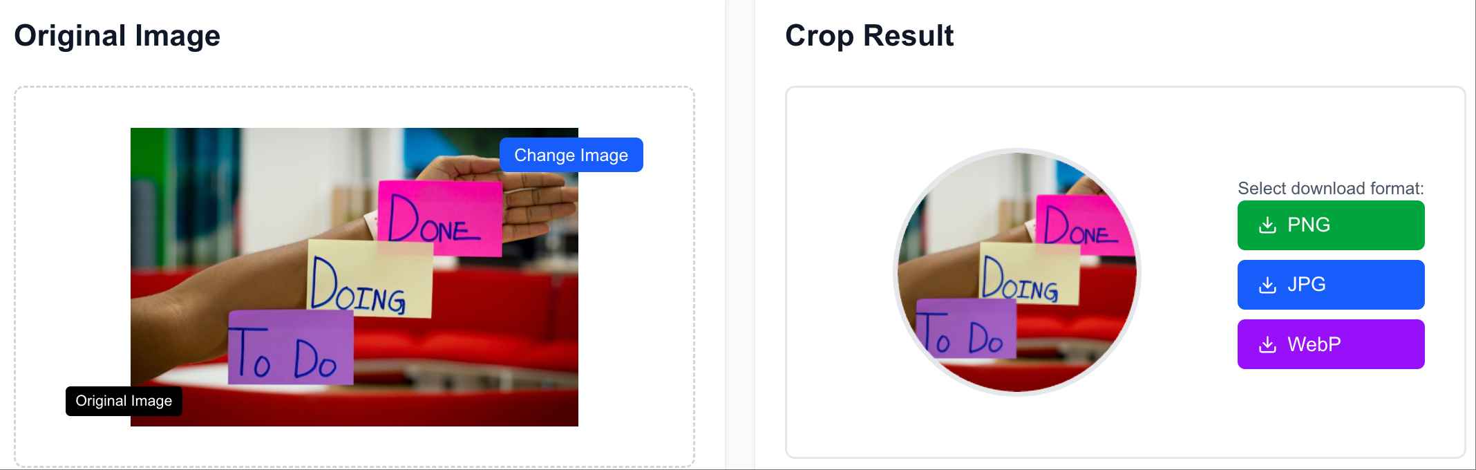 Social Profile Kit Demo after example